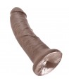 KING COCK - 8 GODE MARRON 20.3 CM