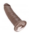 KING COCK - 10 GODEUE MARRON 25.4 CM