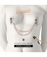 COQUETTE CHIC DESIRE - PINCES METELONS FANTAISIE EN MÉTAL AVEC CHAÎNE