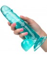 CALEXOTICS - GODE TAILLE REINE BLEU 15.3 CM
