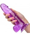 CALEXOTICS - GODE REINE TAILLE VIOLET 15.3 CM