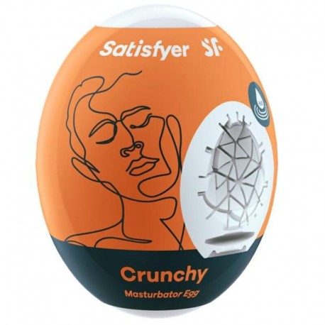 SATISFYER - OEUF MASTURBATEUR CROQUANT