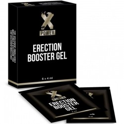 XPOWER - GEL BOOSTER D-ÉRECTION 6 X 4 ML