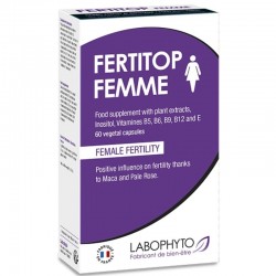 FERTITOP FEMME FERTILITÉ COMPLÉMENT ALIMENTAIRE FERTILITÉ FÉMININE 60 PILULES