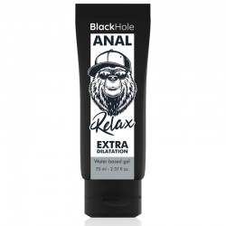 BLACK HOLE - GEL A BASE D''EAU DILATATION ANALE 70 ML