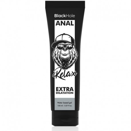 BLACK HOLE - GEL A BASE D''EAU DILATATION ANALE 150 ML