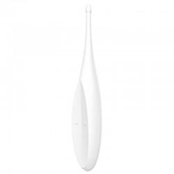 SATISFYER - VIBRATEUR TWIRLING FUN TIP BLANC