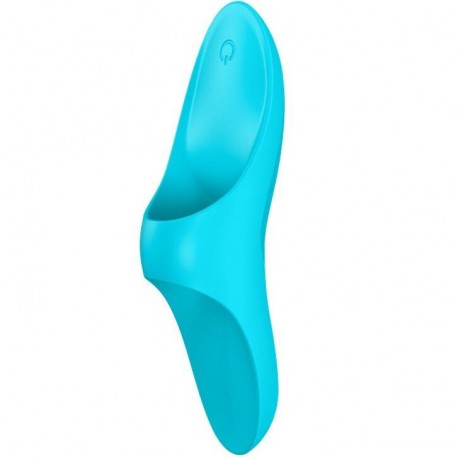 SATISFYER - VIBRATEUR DOIGTS TEASER LUMIÈRE BLEUE