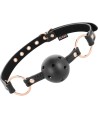 BEGME - BLACK EDITION BALL GAG CUIR VEGAN