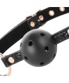 BEGME - BLACK EDITION BALL GAG CUIR VEGAN