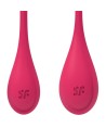 SATISFYER - ENSEMBLE ENTRAÎNEMENT YONI POWER 1 ROUGE