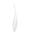 SATISFYER - VIBRATEUR POINTE DE CLIT TWIRLING JOY BLANC