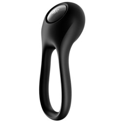 SATISFYER - ANNEAU VIBRATEUR MAJESTIC DUO NOIR