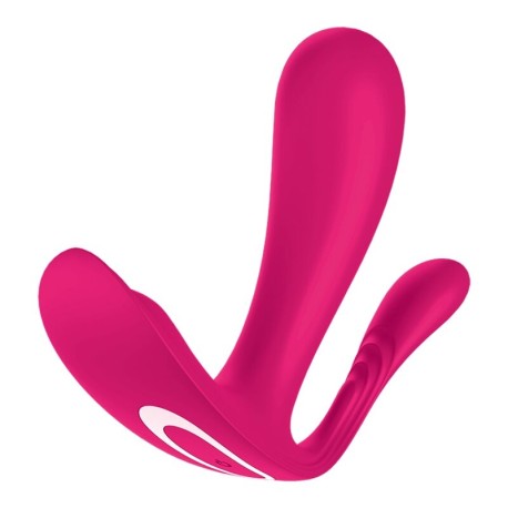 SATISFYER - VIBRATEUR TOP SECRET + ROSE