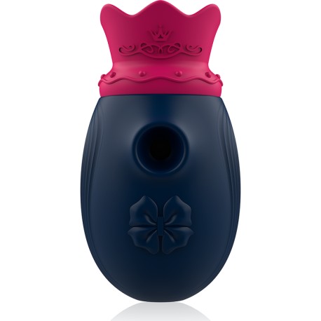 INTENSE - STIMULATEUR DE CLITORIS 10 MODES D'ASPIRATION ET DE LÉCHAGE - BLEU