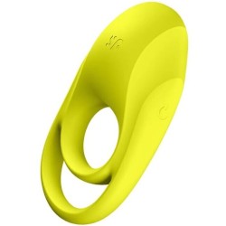 SATISFYER SPECTACULAIRE DUO RING VIBRATEUR JAUNE