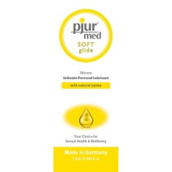 PJUR - LUBRIFIANT SILICONE MED SOFT GLIDE 1.5 ML