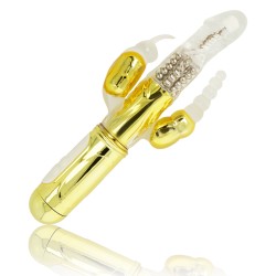 OHMAMA - VIBRATEUR MULTIFONCTIONNEL DORÉ