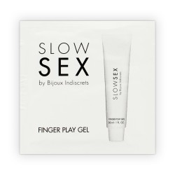 BIJOUX INDISCRETS - GEL DE MASSAGE SEXE LENT AVEC JEU DE DOIGTS MONODOSE