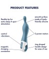 SATISFYER - VIBRATEUR AMAZING 1 ASPOT BLEU