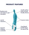 SATISFYER - VIBRATEUR AMAZING 2 ASPOT TURQUOISE