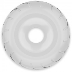 POWERING - ANNEAU PÉNIS SUPER FLEXIBLE ET RÉSISTANT 5CM PR08 CLAIR