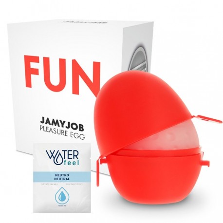 JAMYJOB - EGG MASTURBATEUR ROUGE EDITION DISCRETT