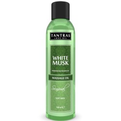 INTIMATELINE - HUILE DAMOUR TANTRAS MUSC BLANC 150 ML