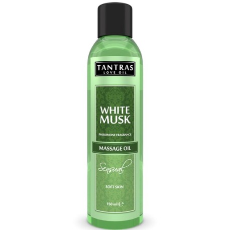 INTIMATELINE - HUILE DAMOUR TANTRAS MUSC BLANC 150 ML