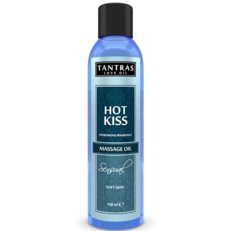 INTIMATELINE - HUILE D'AMOUR TANTRAS HOT KISS MASSAGE 150 ML