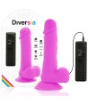 DIVERSIA - DILDO VIBRANT FLEXIBLE VIOLET 20.5 CM -O- 4.2 CM