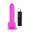 DIVERSIA - DILDO VIBRANT FLEXIBLE VIOLET 20.5 CM -O- 4.2 CM