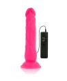 DIVERSIA - DILDO VIBRANT FLEXIBLE ROSE 21 CM -O- 4.9 CM