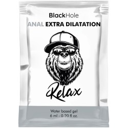 BLACK HOLE - GEL À BASE D'EAU EXTRA DILATATION 6 ML DOSE UNIQUE