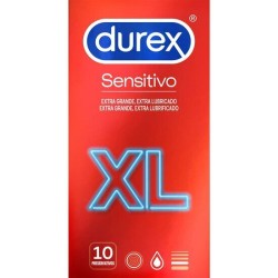 DUREX - PRÉSERVATIFS SENSIBLES XL EXTRA-LONG 10 UNITÉS