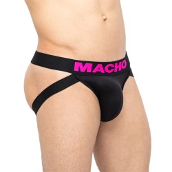 MALE - MX200F SUSPENSOR FUCHSIA ET NOIR XL