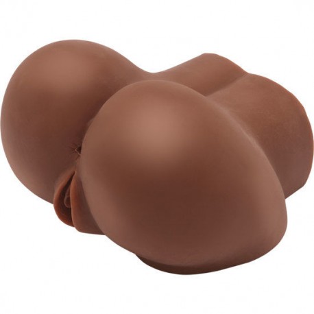 MASTURBATEUR RÉALISTE BIG ASS ACT AVEC VIBRATEUR MARRON