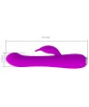 PRETTY LOVE - VIBRATEUR MOLLY AVEC ROTATION RECHARGEABLE