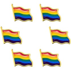 FIERTÉ - ÉPINGLE DRAPEAU LGBT