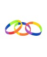 PRIDE - BRACELET EN SILICONE DRAPEAU LGBT