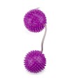 BAILE - BALLES TEXTURÉES VIOLET PROFONDEMENT PLAISIR 3.60 CM