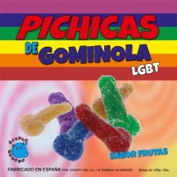 PRIDE - FRUITS DE PÉNIS GOMMÉS AU SUCRE LGBT