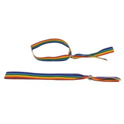 PRIDE - BRACELET BALLE EN ARGENT DRAPEAU LGBT