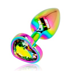 PLUG ANAL OHMAMA COEUR IRISÉ - PETIT