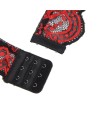 SUBBLIME - SET ENSEMBLE DEUX PIÈCES TOP ET CULOTTE EN DENTELLE S/M