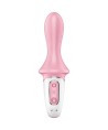 SATISFYER - AIR PUMP BOOTY 5+ VIBRATEUR ANAL GONFLABLE ROSE