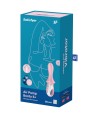 SATISFYER - AIR PUMP BOOTY 5+ VIBRATEUR ANAL GONFLABLE ROSE