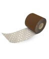 BYE-BRA - BODY TAPE 5 M X 6,5 CM + 3 PAIRES DE CACHE-MATIN MARRON