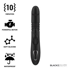 BLACKSILVER KENJI STIMULATING VIBE WATCHME WIRELESS TECHNOLOGY COMPATIBLE