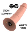 MYTHOLOGY - ASHER ORIGINAL DILDO M - VIBRATEUR COMPATIBLE AVEC LA TECHNOLOGIE SANS FIL WATCHME